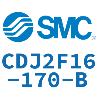 法兰型不锈钢迷你气缸 CDJ2F16-170-B