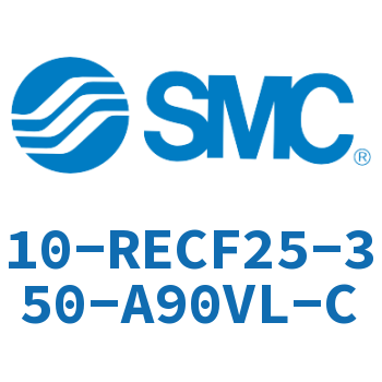 Rod side flange type sinusoidal cylinder 10-RECF25-350-A90VL-C