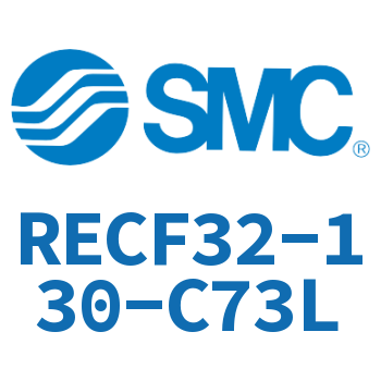 Rod side flange type sinusoidal cylinder-RECF32-130-C73L