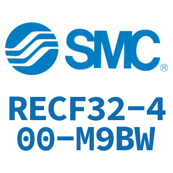 Rod side flange type sinusoidal cylinder-RECF32-400-M9BW