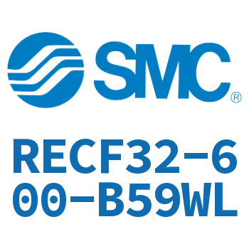 Rod side flange type sinusoidal cylinder-RECF32-600-B59WL