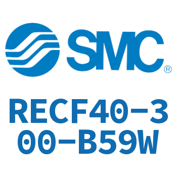 Rod side flange type sinusoidal cylinder-RECF40-300-B59W