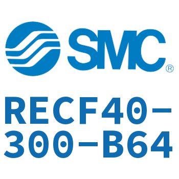 Rod side flange type sinusoidal cylinder-RECF40-300-B64