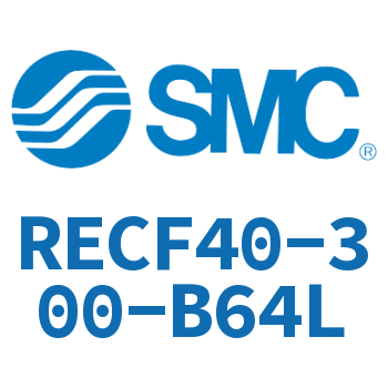 Rod side flange type sinusoidal cylinder-RECF40-300-B64L