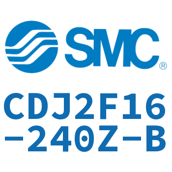 法兰型不锈钢迷你气缸 CDJ2F16-240Z-B