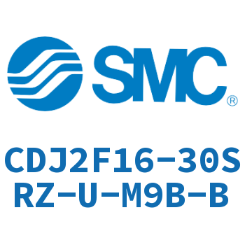 法兰型不锈钢迷你气缸 CDJ2F16-30SRZ-U-M9B-B
