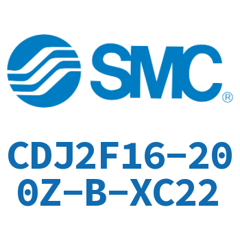 法兰型不锈钢迷你气缸 CDJ2F16-200Z-B-XC22