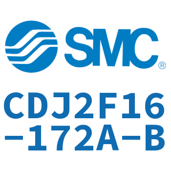 法兰型不锈钢迷你气缸 CDJ2F16-172A-B