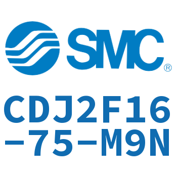 法兰型不锈钢迷你气缸 CDJ2F16-75-M9N