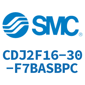 法兰型不锈钢迷你气缸 CDJ2F16-30-F7BASBPC
