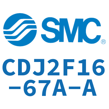 法兰型不锈钢迷你气缸 CDJ2F16-67A-A