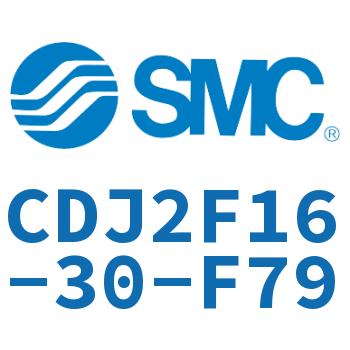 法兰型不锈钢迷你气缸 CDJ2F16-30-F79