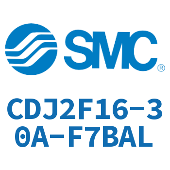 法兰型不锈钢迷你气缸 CDJ2F16-30A-F7BAL
