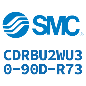 叶片式摆动气缸-CDRBU2WU30-90D-R73