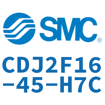 法兰型不锈钢迷你气缸 CDJ2F16-45-H7C