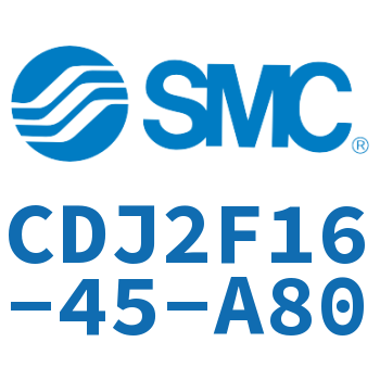 法兰型不锈钢迷你气缸 CDJ2F16-45-A80