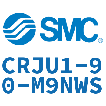 微型旋转回转摆动气缸 CRJU1-90-M9NWS