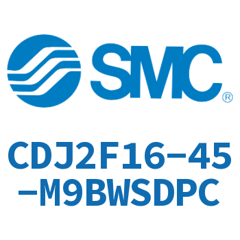 法兰型不锈钢迷你气缸 CDJ2F16-45-M9BWSDPC