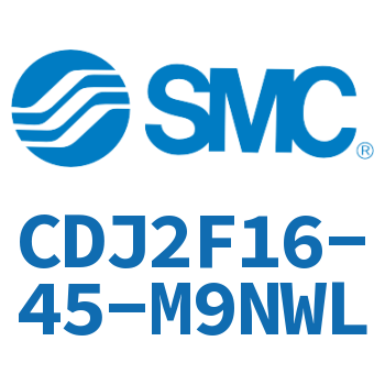 法兰型不锈钢迷你气缸 CDJ2F16-45-M9NWL