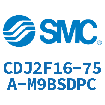 法兰型不锈钢迷你气缸 CDJ2F16-75A-M9BSDPC