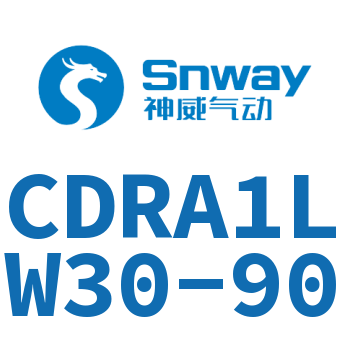 脚座型摆动气缸-CDRA1LW30-90