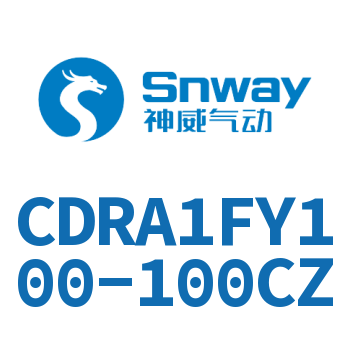 内置磁环法兰型双轴摆动气缸-CDRA1FY100-100CZ