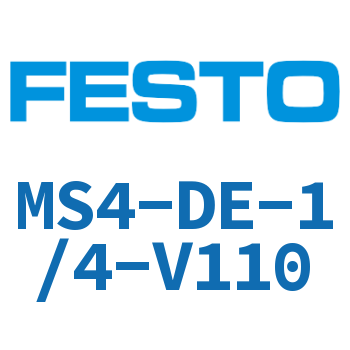 Soft start valve-MS4-DE-1/4-V110