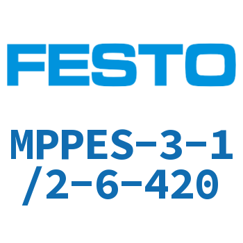 Proportional pressure valve-MPPES-3-1/2-6-420