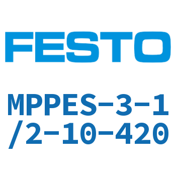 Proportional pressure valve-MPPES-3-1/2-10-420