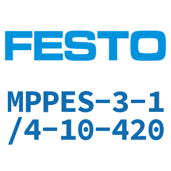 Proportional pressure valve-MPPES-3-1/4-10-420