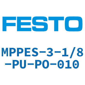 Proportional pressure valve-MPPES-3-1/8-PU-PO-010