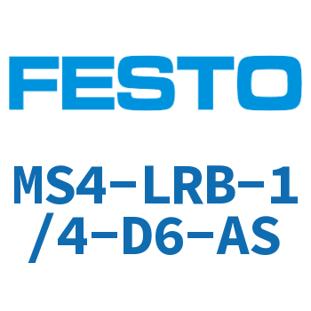 pressure reducing valve-MS4-LRB-1/4-D6-AS