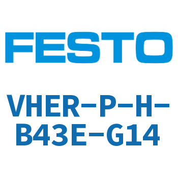 Rotary handle valve-VHER-P-H-B43E-G14