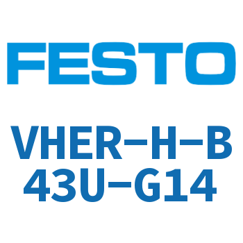 Rotary handle valve-VHER-H-B43U-G14
