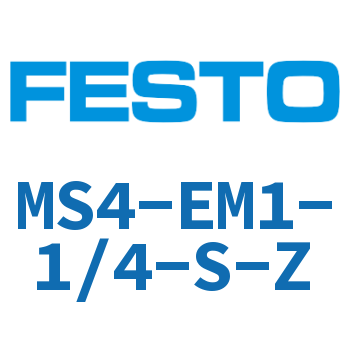 switch valve-MS4-EM1-1/4-S-Z