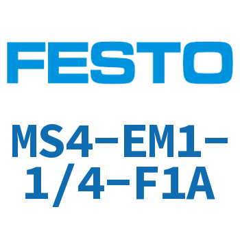 switch valve-MS4-EM1-1/4-F1A