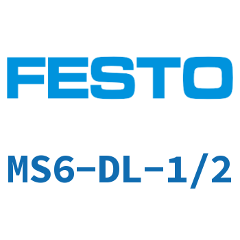 Soft start valve-MS6-DL-1/2