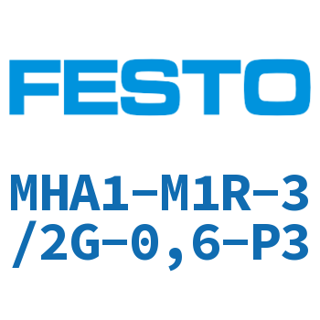 MHA1-M1R-3/2G-0,6-P3
