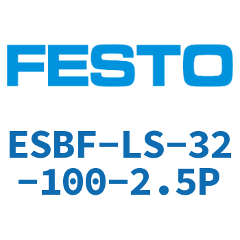 Rod electric cylinder-ESBF-LS-32-100-2.5P