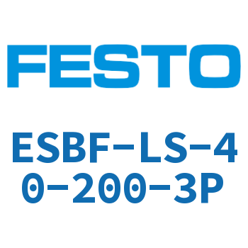 Rod electric cylinder-ESBF-LS-40-200-3P
