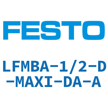 Fine filter combination-LFMBA-1/2-D-MAXI-DA-A