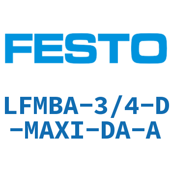Fine filter combination-LFMBA-3/4-D-MAXI-DA-A
