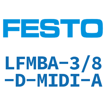 Fine filter combination-LFMBA-3/8-D-MIDI-A