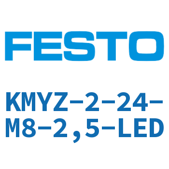 cable jumper-KMYZ-2-24-M8-2,5-LED