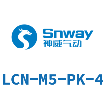 L 型倒钩式接头-LCN-M5-PK-4