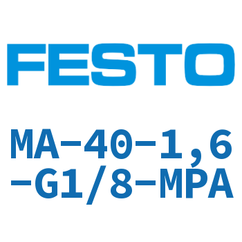 pressure gage-MA-40-1,6-G1/8-MPA