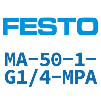 pressure gage-MA-50-1-G1/4-MPA