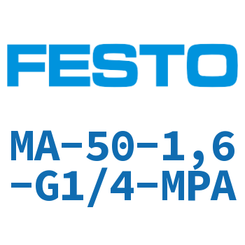 pressure gage-MA-50-1,6-G1/4-MPA