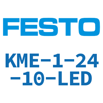 Socket with cable-KME-1-24-10-LED