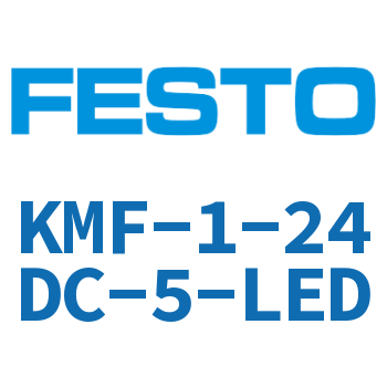 带电缆插座-KMF-1-24DC-5-LED